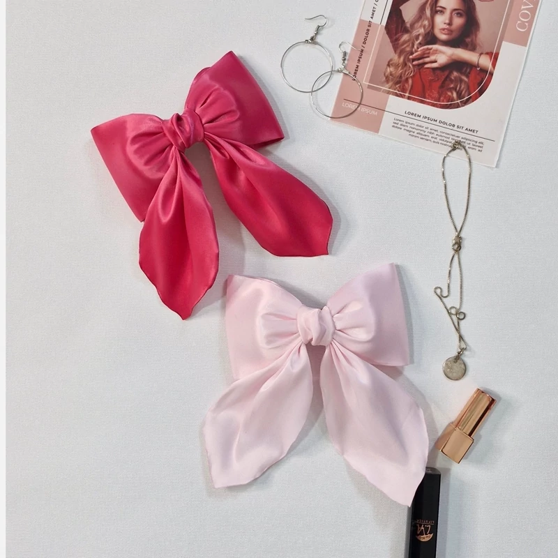 گیره فرانسوی قفلی پشت مو پاپیونی ساتن