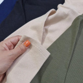 بلوز یقه اسکی زنانه پاییزی مدل کشبافت کبریتی جنس فانریپ